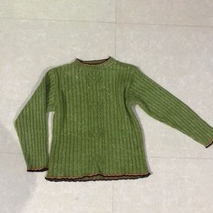 Green sweater